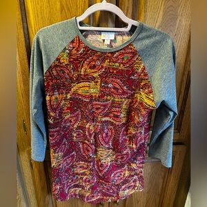 LulaRoe Paisley Randy top